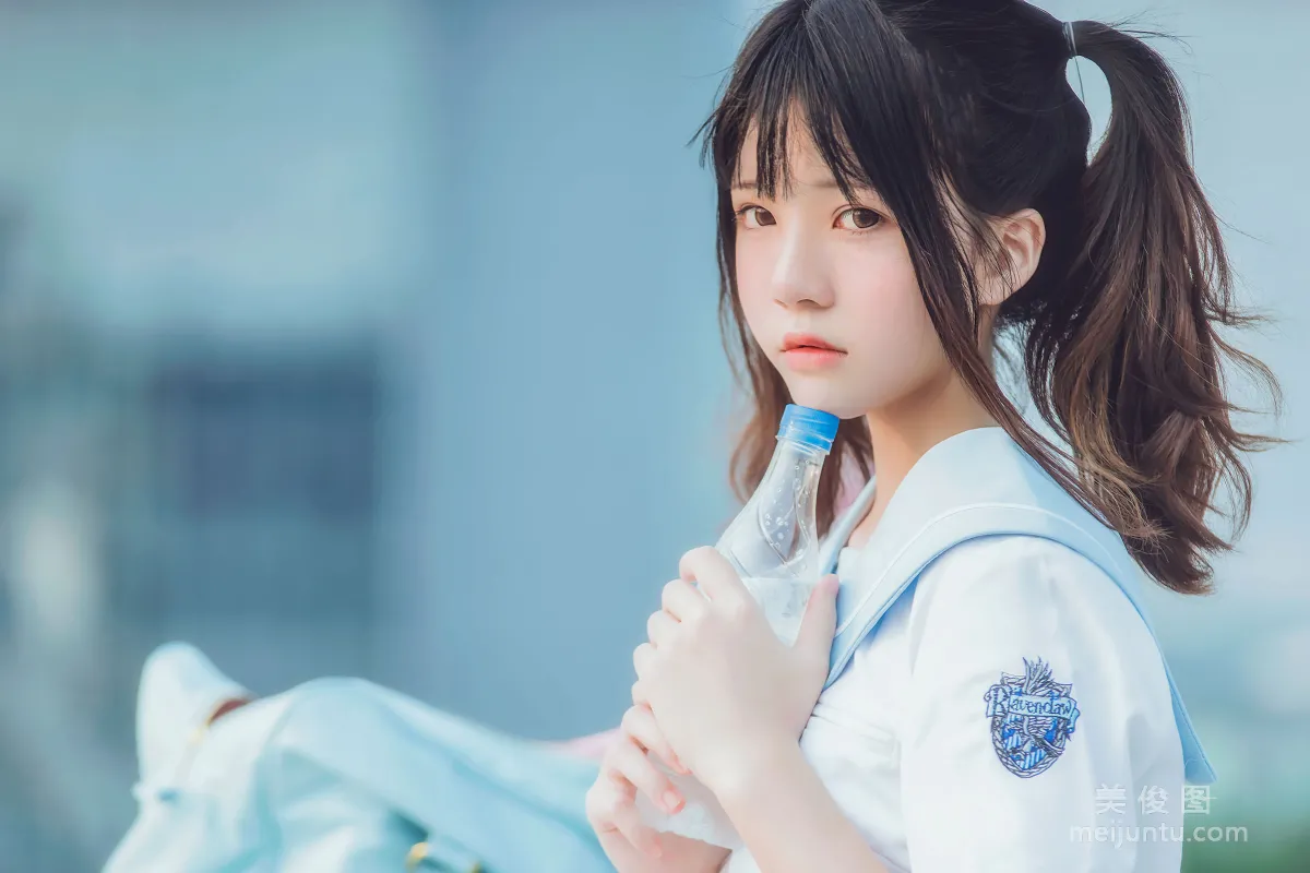 [COS福利] 桜桃喵 - 少女之微风轻轻起 写真套图11