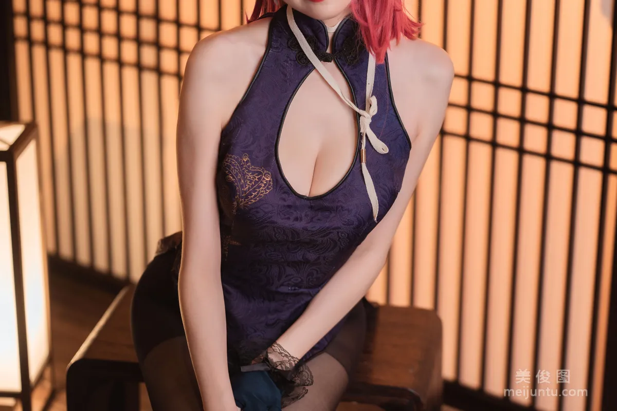 [Cosplay Fan Service] Anime Blogger Zhajiang Mumu, Black Prince photo 20