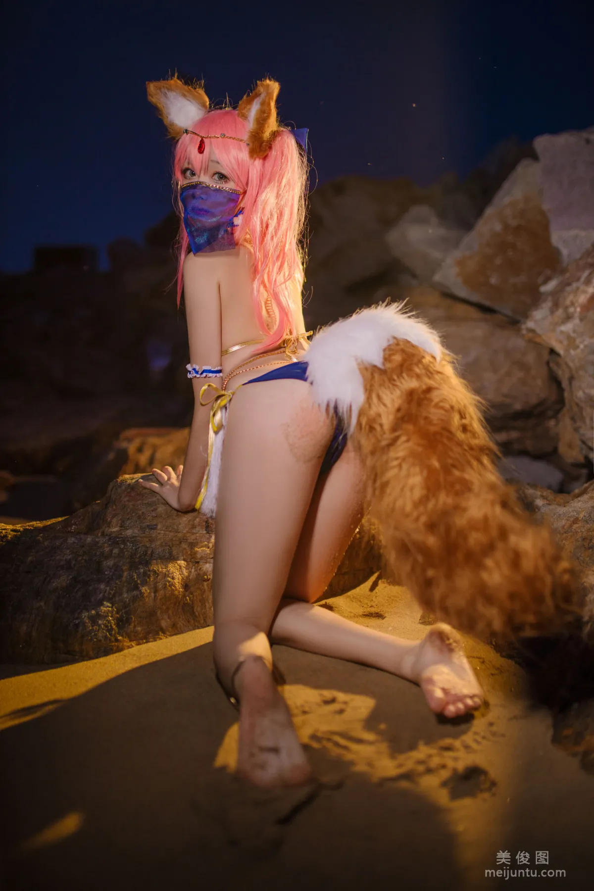 [COS Welfare] Ri Naijiao - Tamamo no Mae Arabian Dancer photo 4