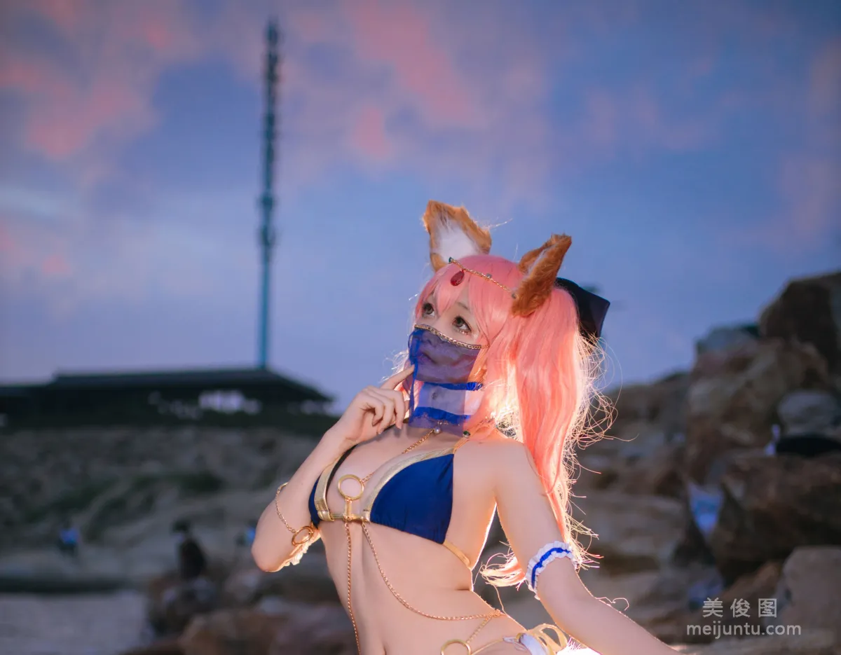 [COS Welfare] Ri Naijiao - Tamamo no Mae Arabian Dancer photo 14