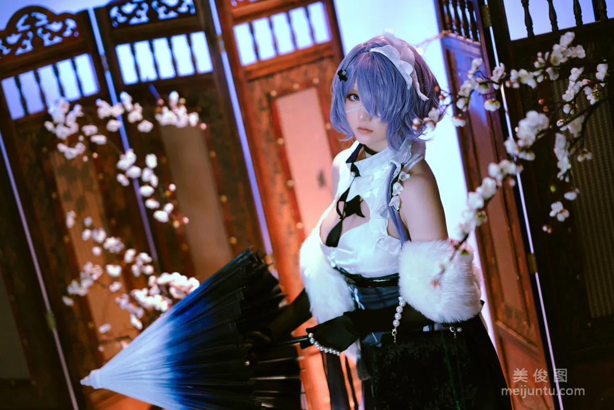 Coser Young Lady Xingzhi Chichi, Drizzle, Solitary Cold Peak Photo Set photo 11