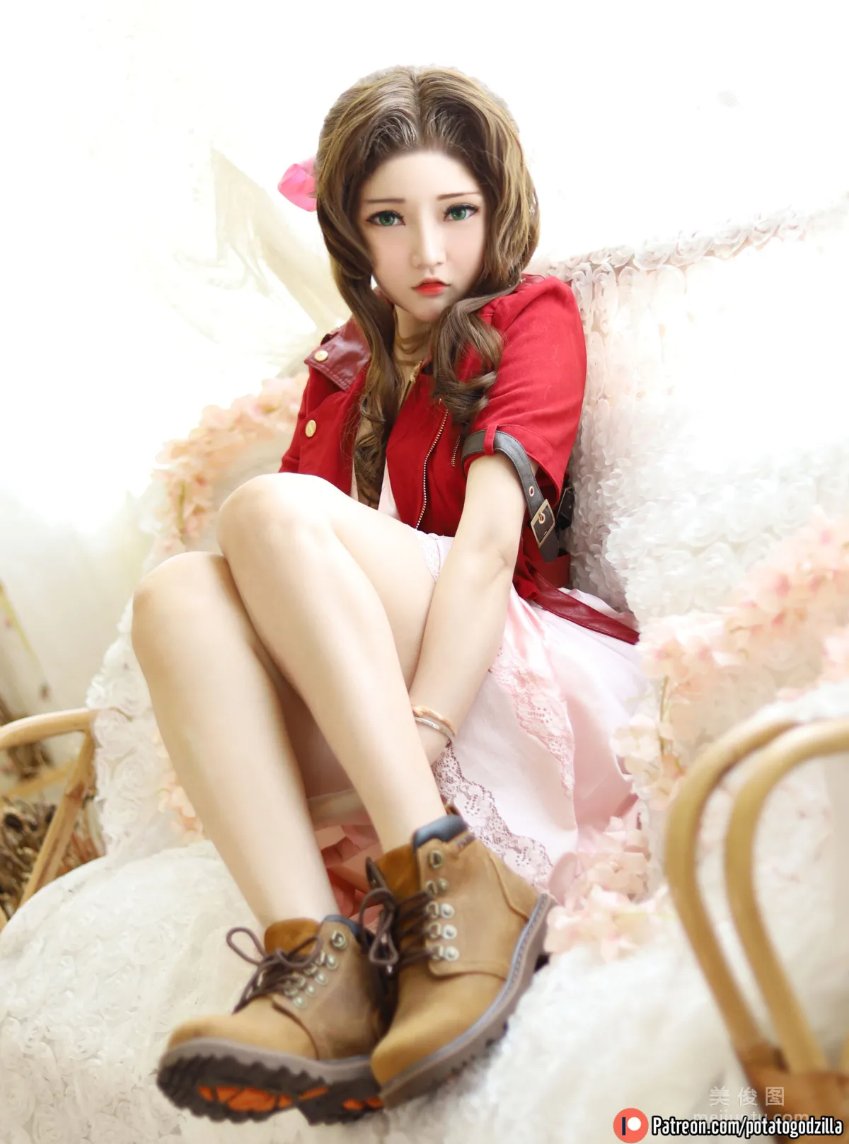 Coser Potato Godzilla - Aeris Photo Set photo 2
