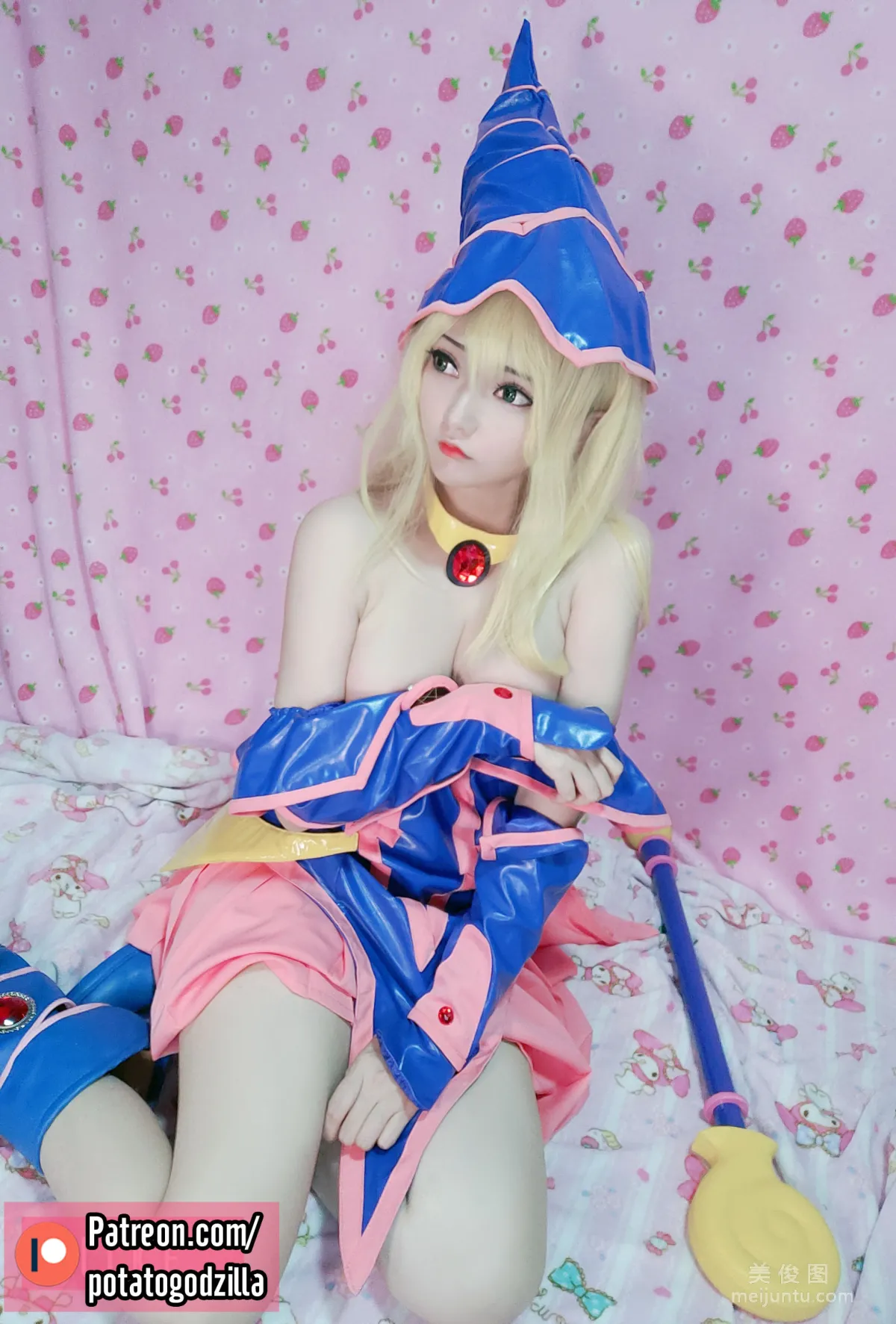 Coser Girl Potato Godzilla - Dark Magician Girl photo 21