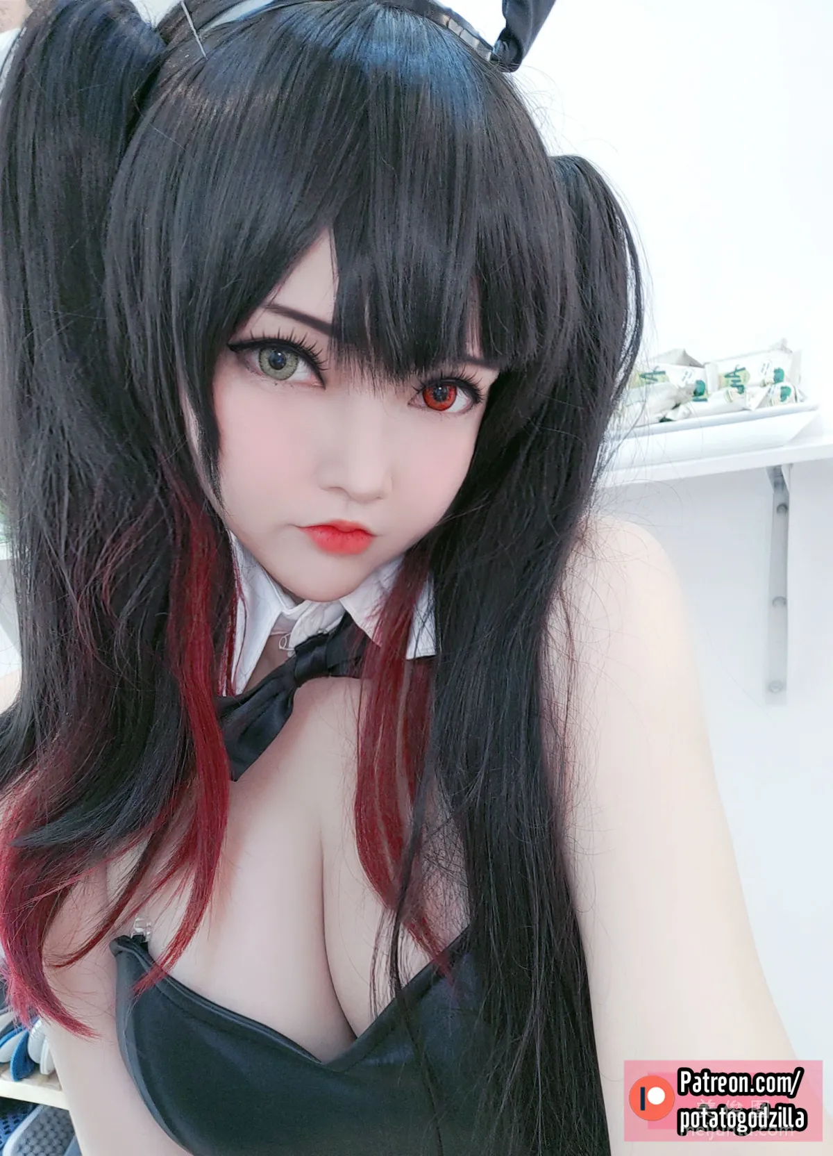 [COS福利] Potato Godzilla - Kurumi Tokisaki Bunny Girl 27
