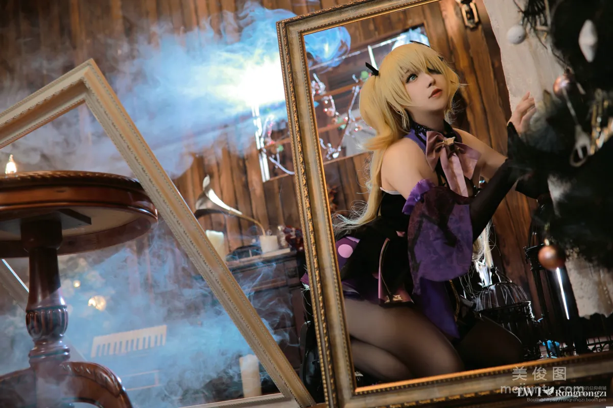 [Cosplay] Xiaorong Zaigu Gugu - Fischl Photo Set photo 7
