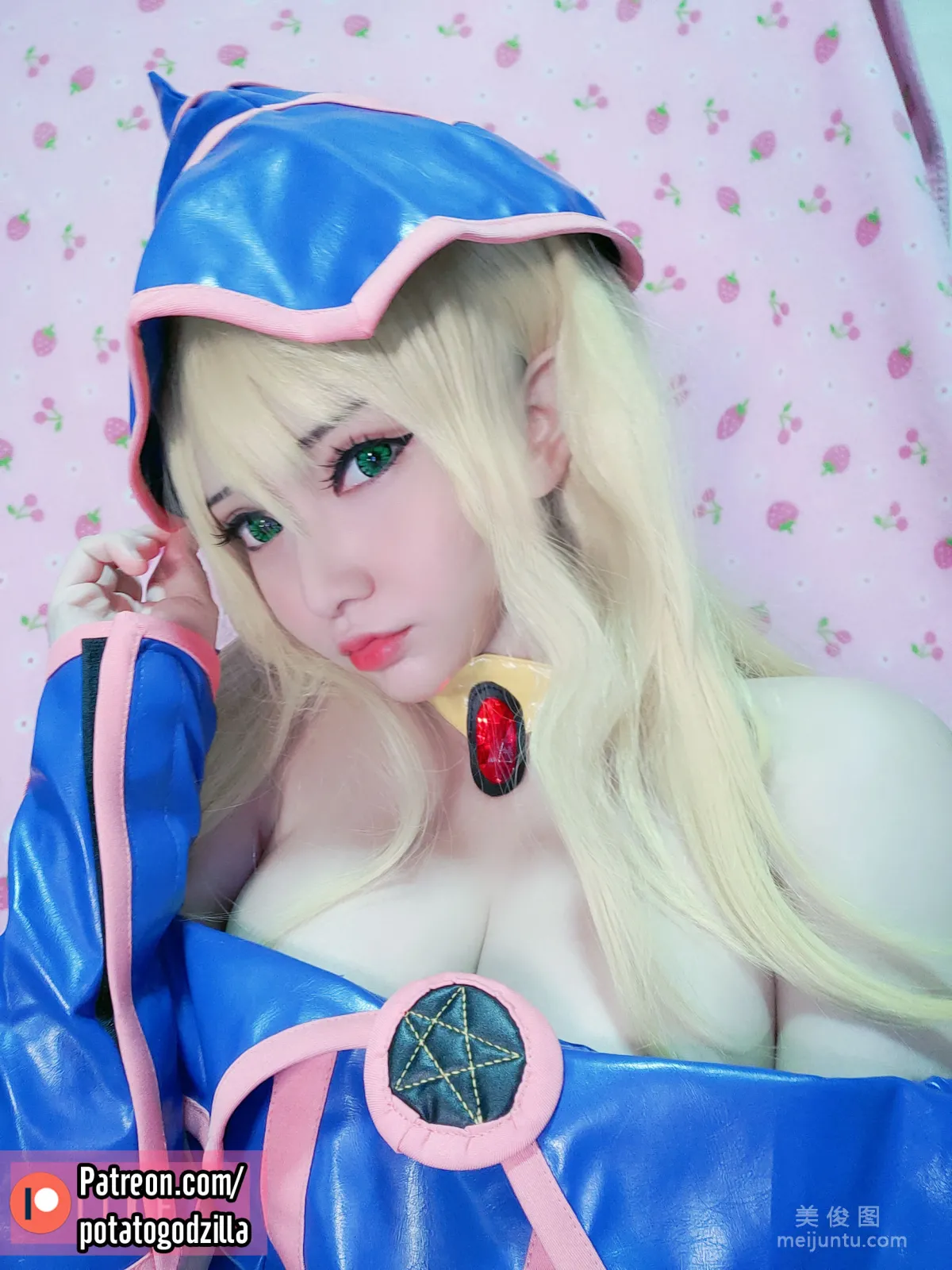 Coser Girl Potato Godzilla - Dark Magician Girl photo 2