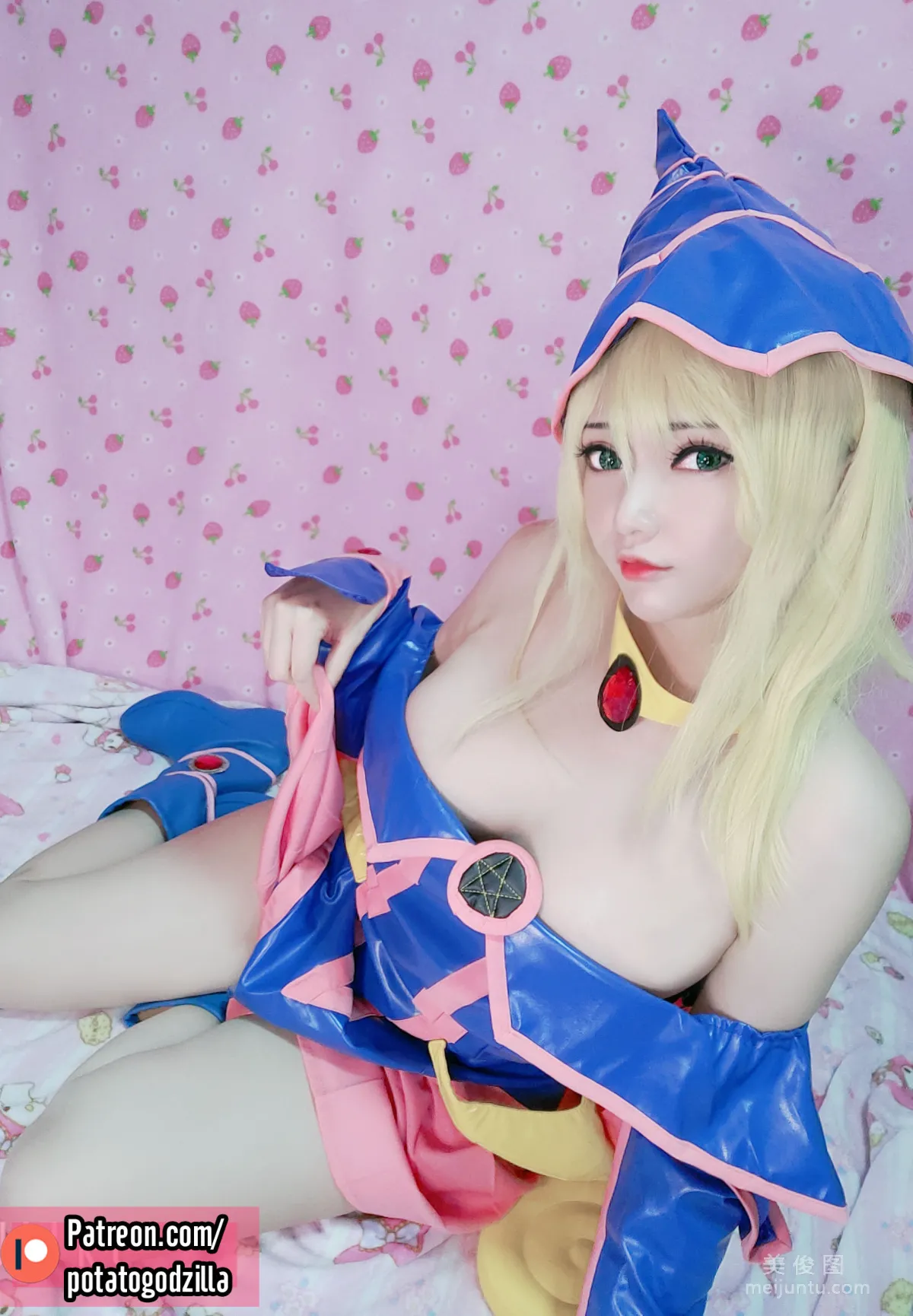 Coser Girl Potato Godzilla - Dark Magician Girl photo 24
