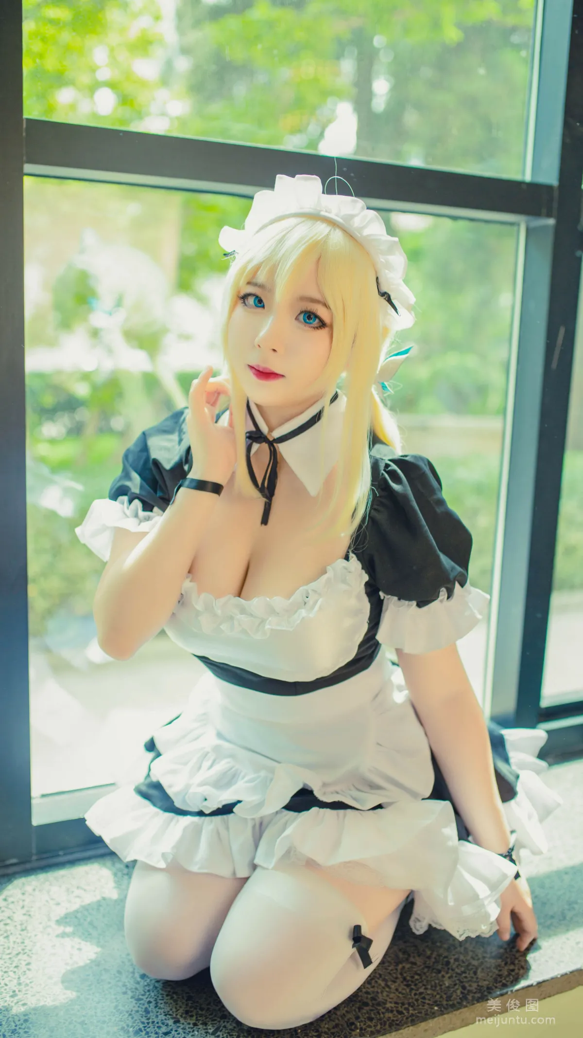[COS福利] 皮皮奶可可爱了啦 - 柏崎星奈女仆 写真套图5