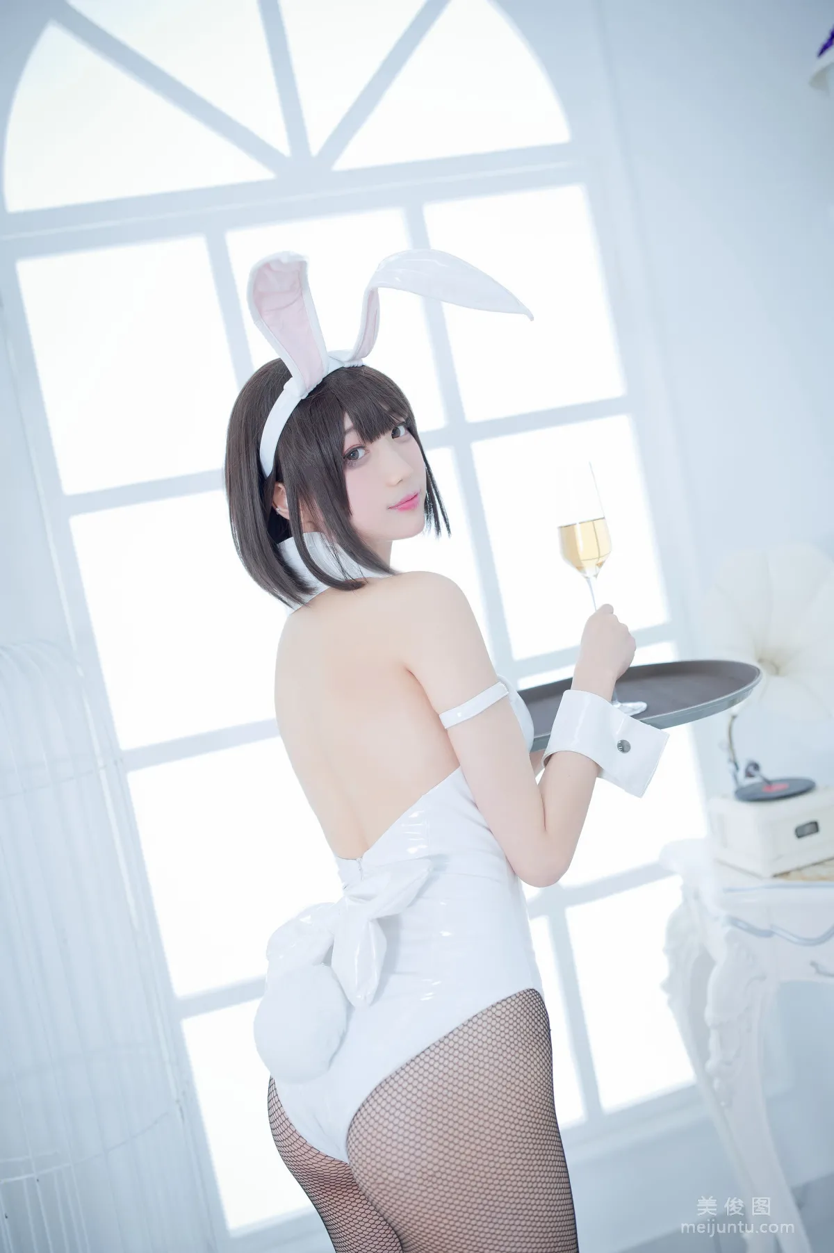 [COS] Zhouji Shike Aitu Tu - Kato Megumi Bunny Girl photo 22