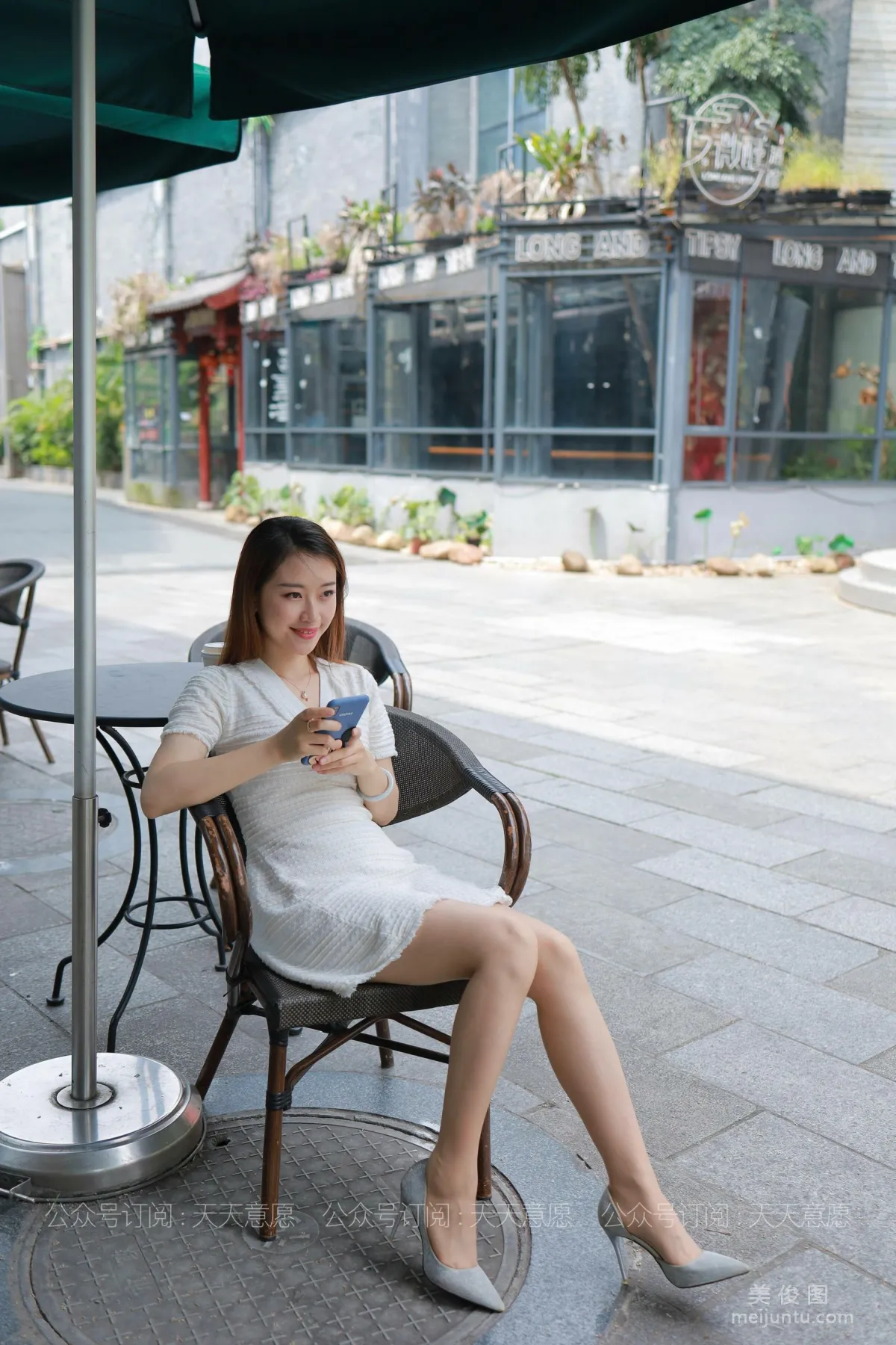 [IESS] Silk Enjoyer 814: Xiao Jie, Sheer Stockings and White Dress Pretty Lady photo 71