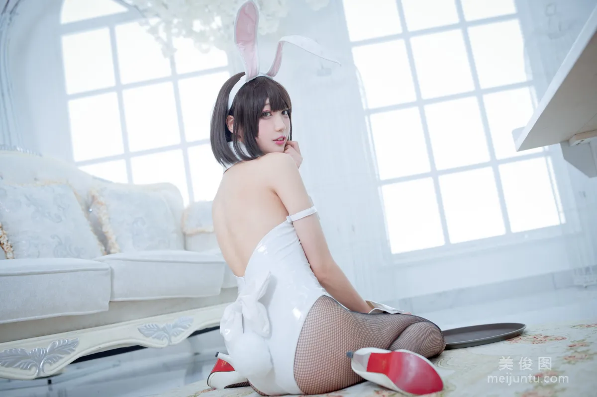 [COS] Zhouji Shike Aitu Tu - Kato Megumi Bunny Girl photo 18