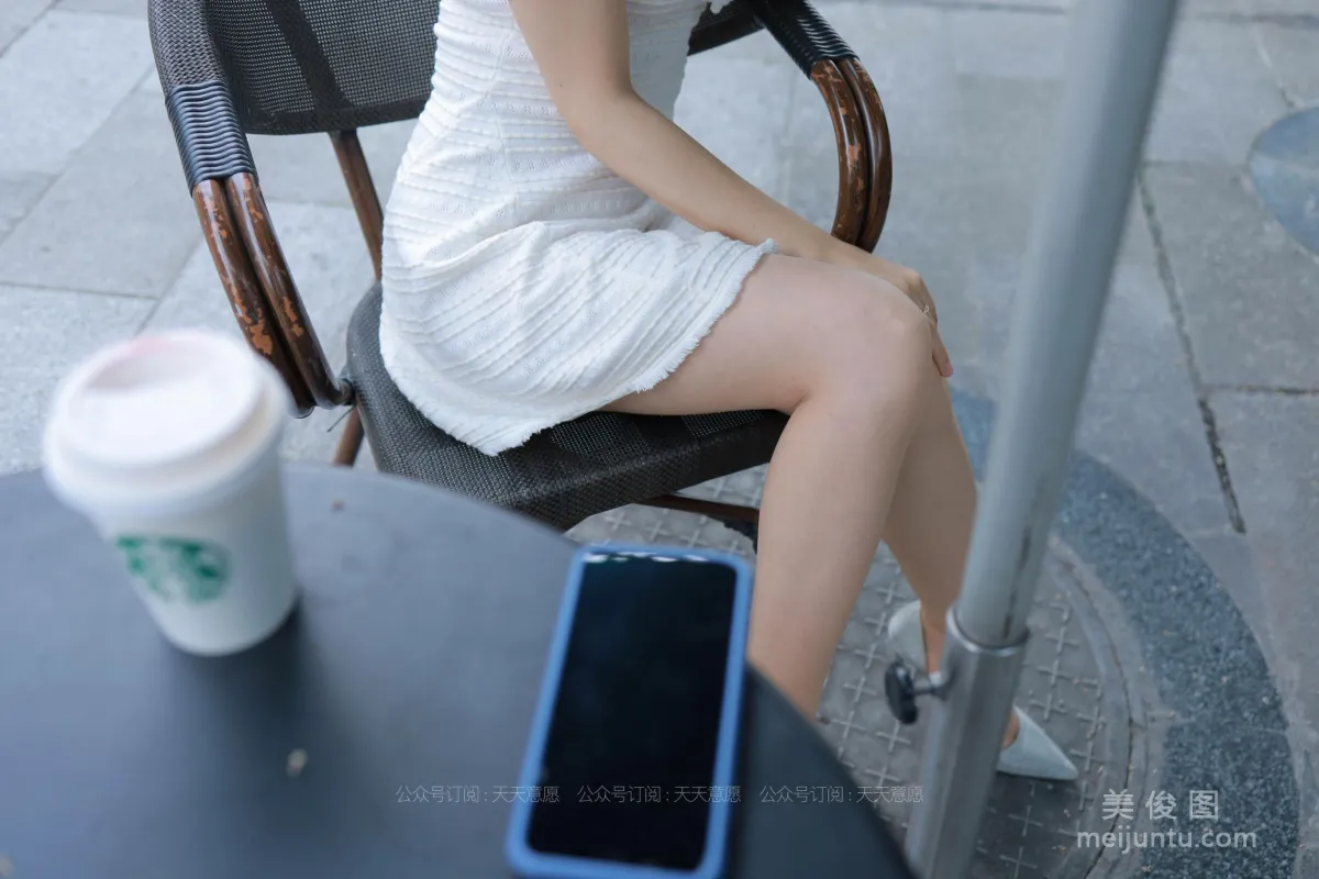 [IESS] Silk Enjoyer 814: Xiao Jie, Sheer Stockings and White Dress Pretty Lady photo 42