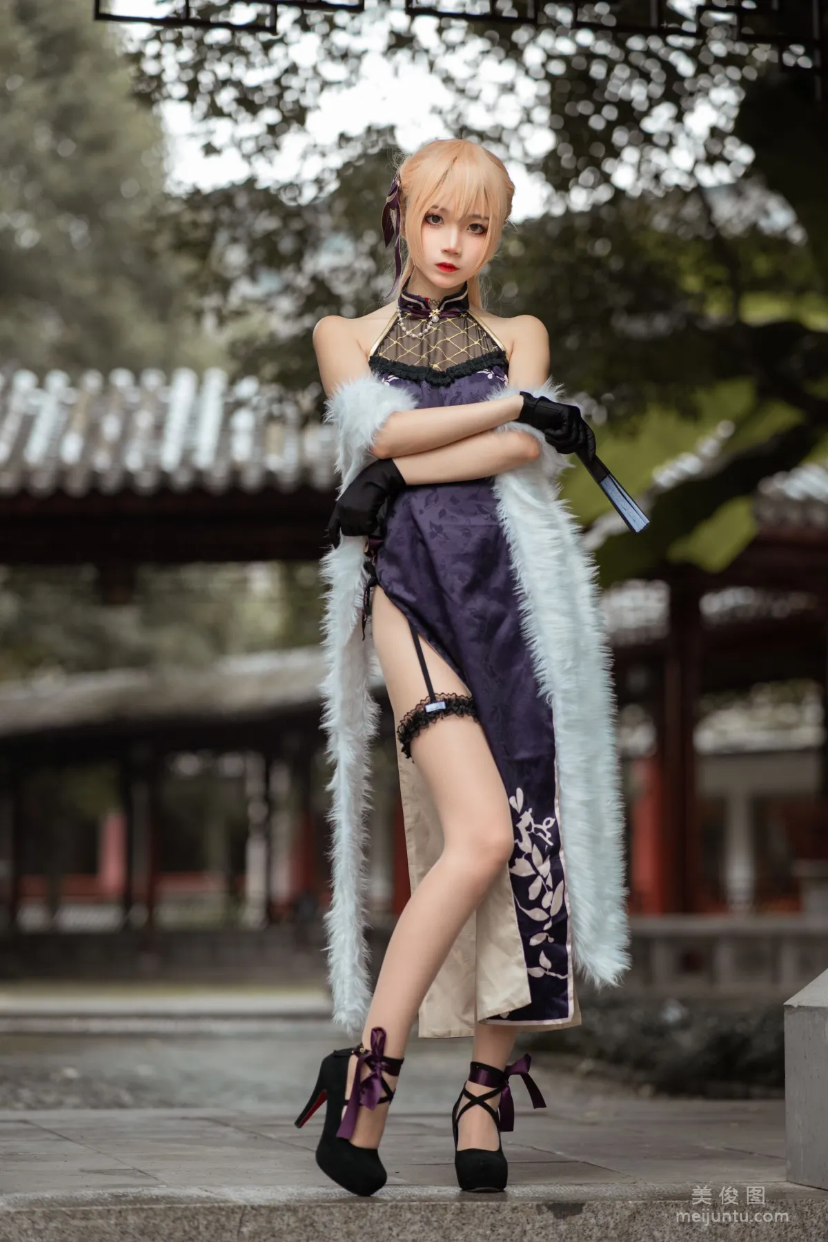 清纯少女五更百鬼 - OTS-14旗袍 写真套图13