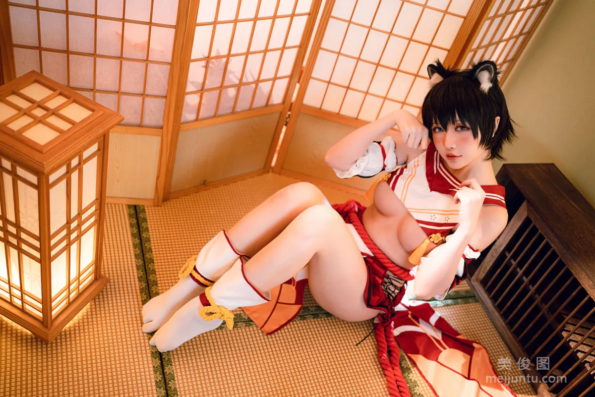 Coser Girl Xingzhi Chichi - Spring Camellia photo 27