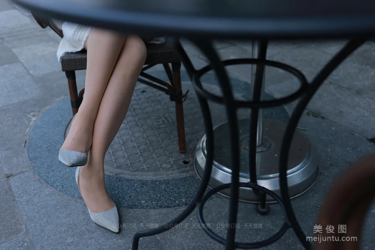 [IESS] Silk Enjoyer 814: Xiao Jie, Sheer Stockings and White Dress Pretty Lady photo 56