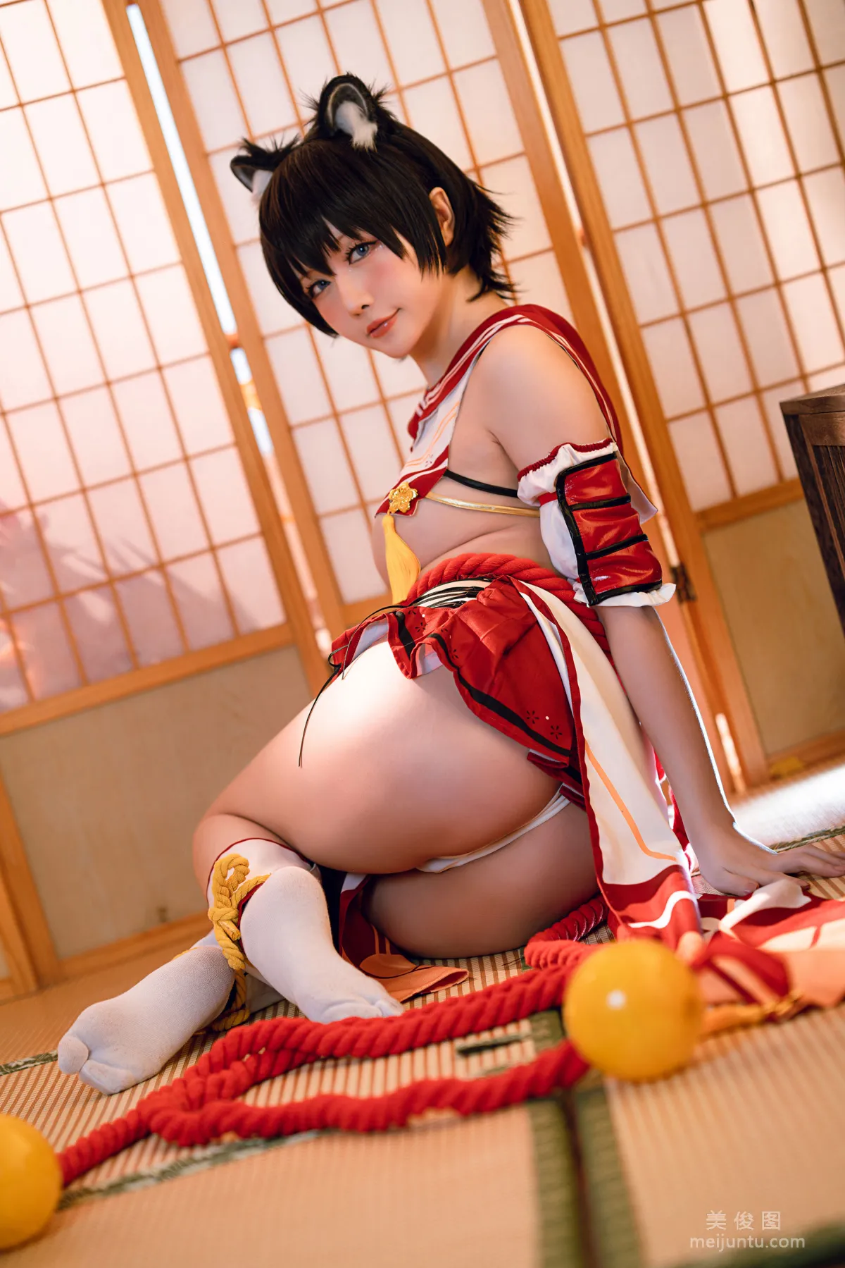 Coser Girl Xingzhi Chichi - Spring Camellia photo 25