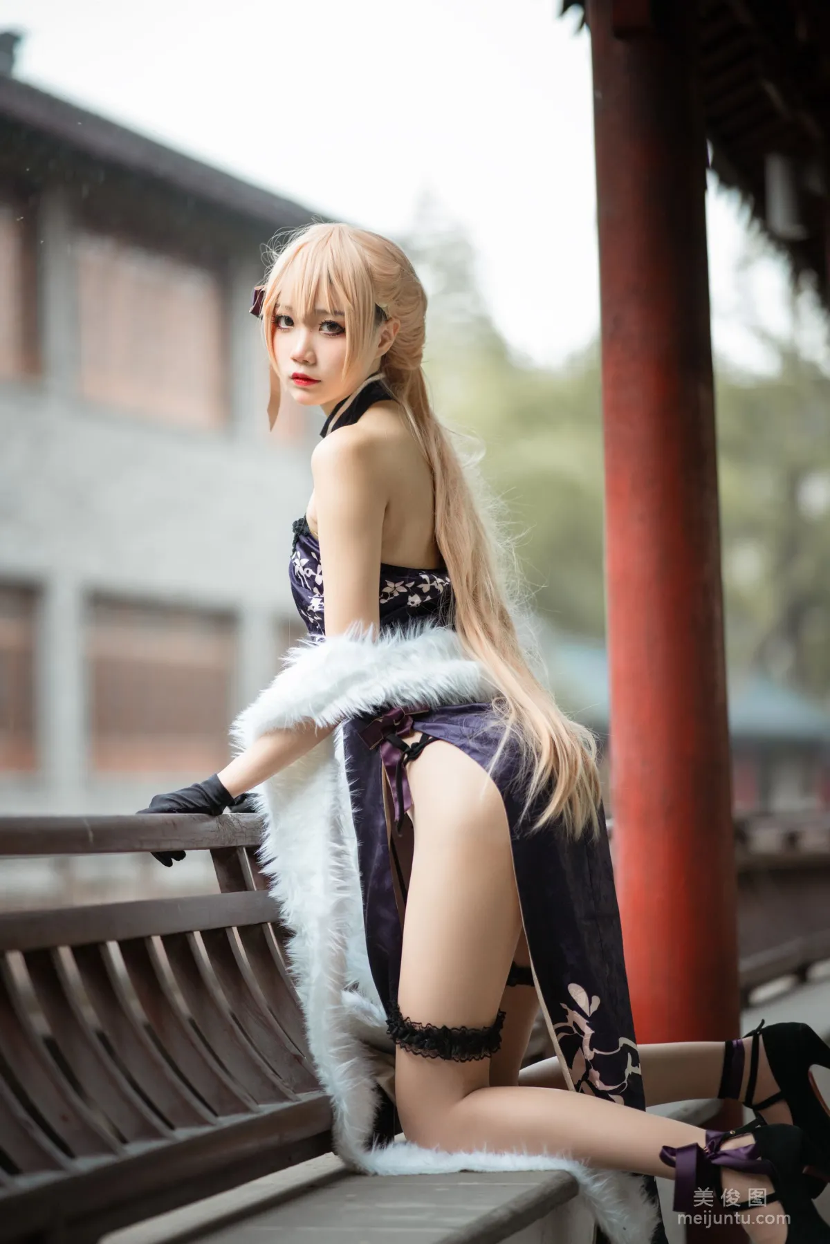 清纯少女五更百鬼 - OTS-14旗袍 写真套图9