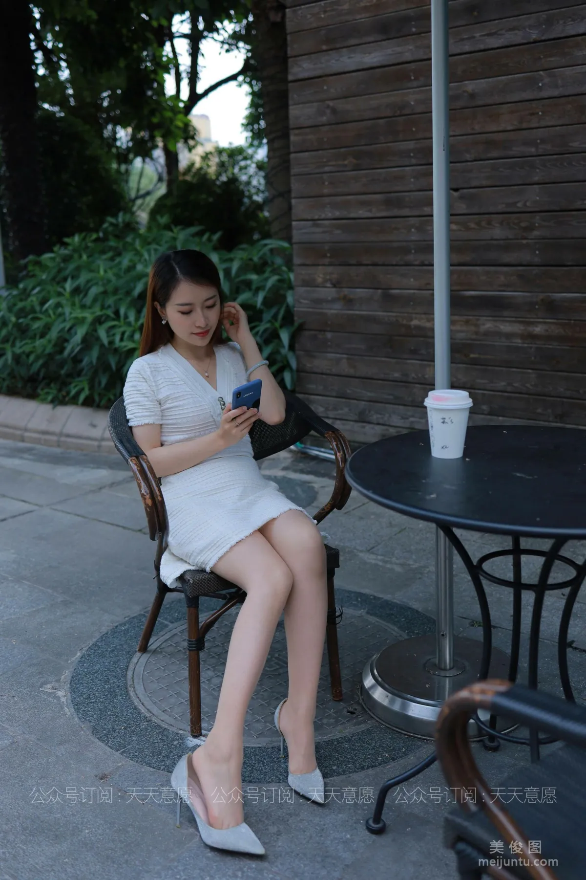 [IESS] Silk Enjoyer 814: Xiao Jie, Sheer Stockings and White Dress Pretty Lady photo 78