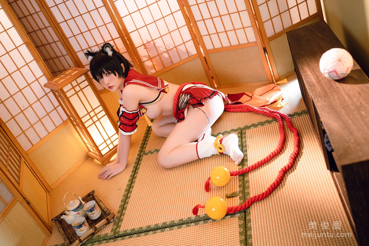 Coser Girl Xingzhi Chichi - Spring Camellia photo 28