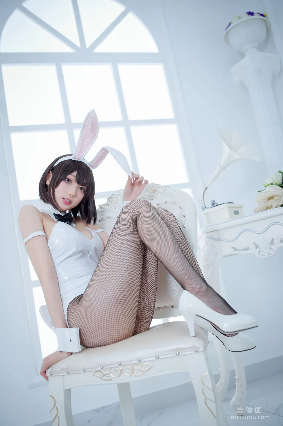 [COS] Zhouji Shike Aitu Tu - Kato Megumi Bunny Girl photo 27