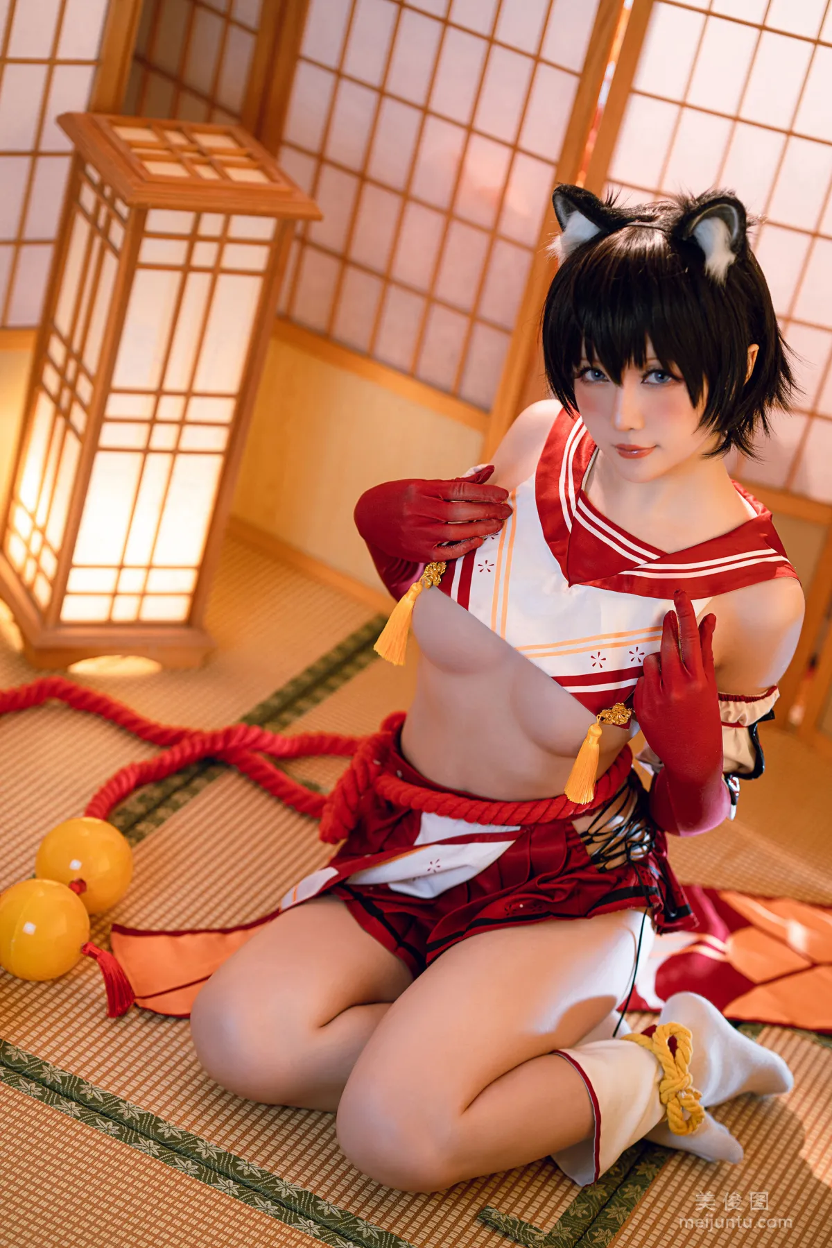 Coser Girl Xingzhi Chichi - Spring Camellia photo 6