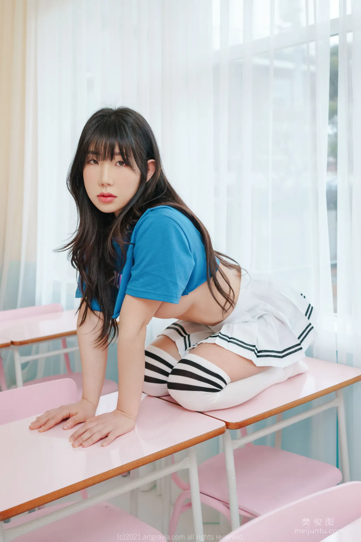 [ARTGRAVIA] VOL.255 Eenngyo, Sexy School Uniform Temptation photo 24