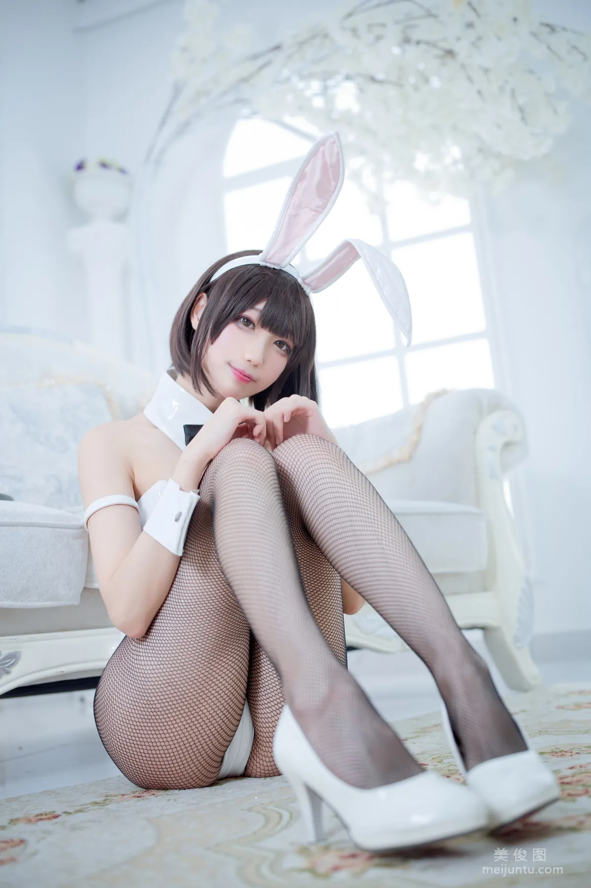 [COS] Zhouji Shike Aitu Tu - Kato Megumi Bunny Girl photo 23