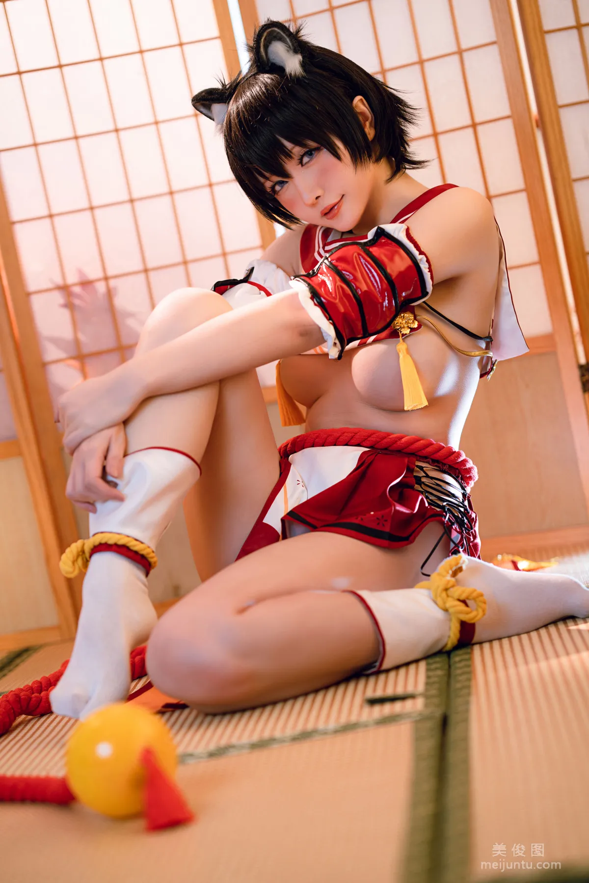 Coser Girl Xingzhi Chichi - Spring Camellia photo 16