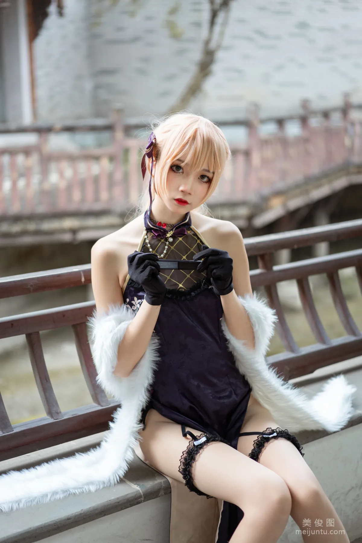 清纯少女五更百鬼 - OTS-14旗袍 写真套图11
