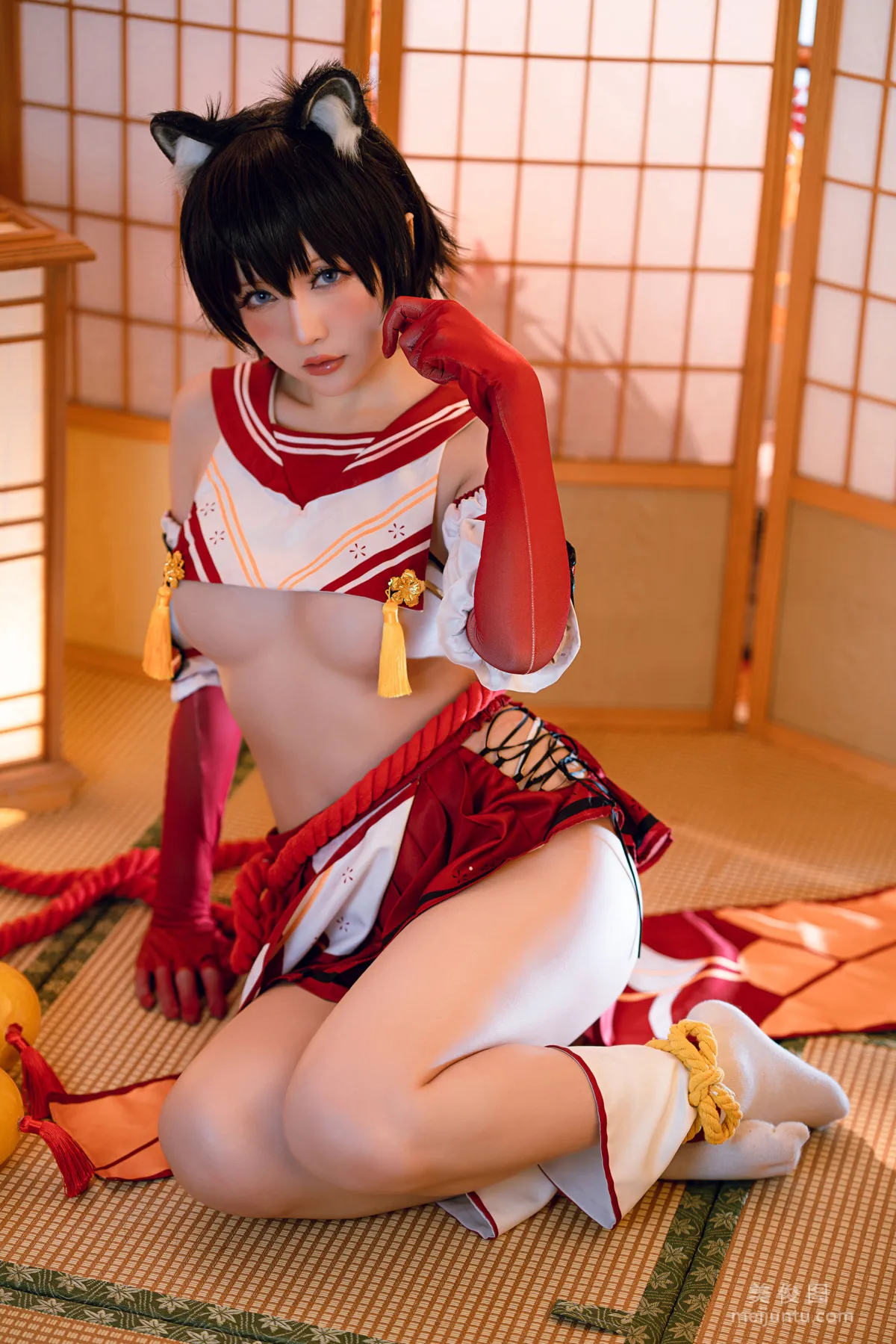 Coser Girl Xingzhi Chichi - Spring Camellia photo 5
