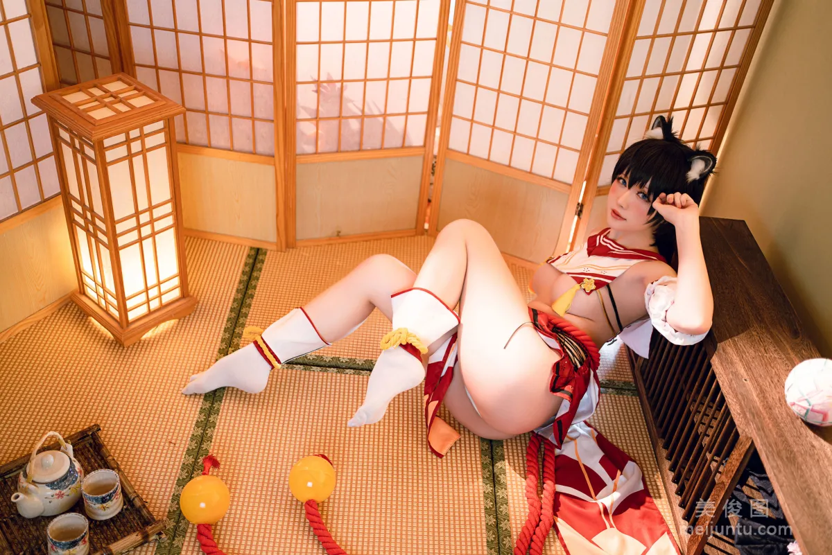 Coser Girl Xingzhi Chichi - Spring Camellia photo 26