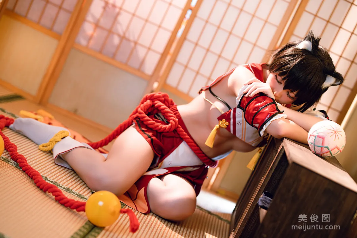 Coser Girl Xingzhi Chichi - Spring Camellia photo 23