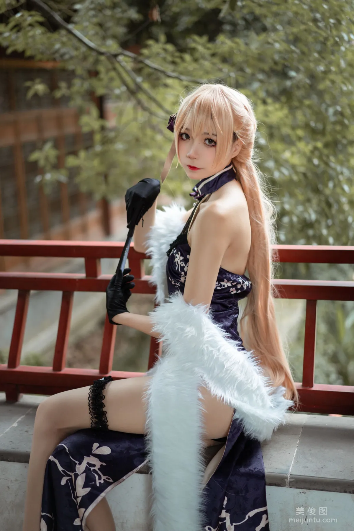 清纯少女五更百鬼 - OTS-14旗袍 写真套图16