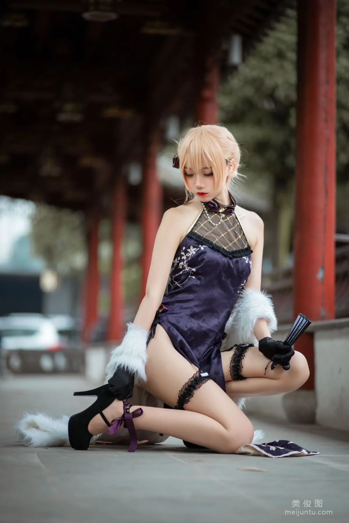 清纯少女五更百鬼 - OTS-14旗袍 写真套图2