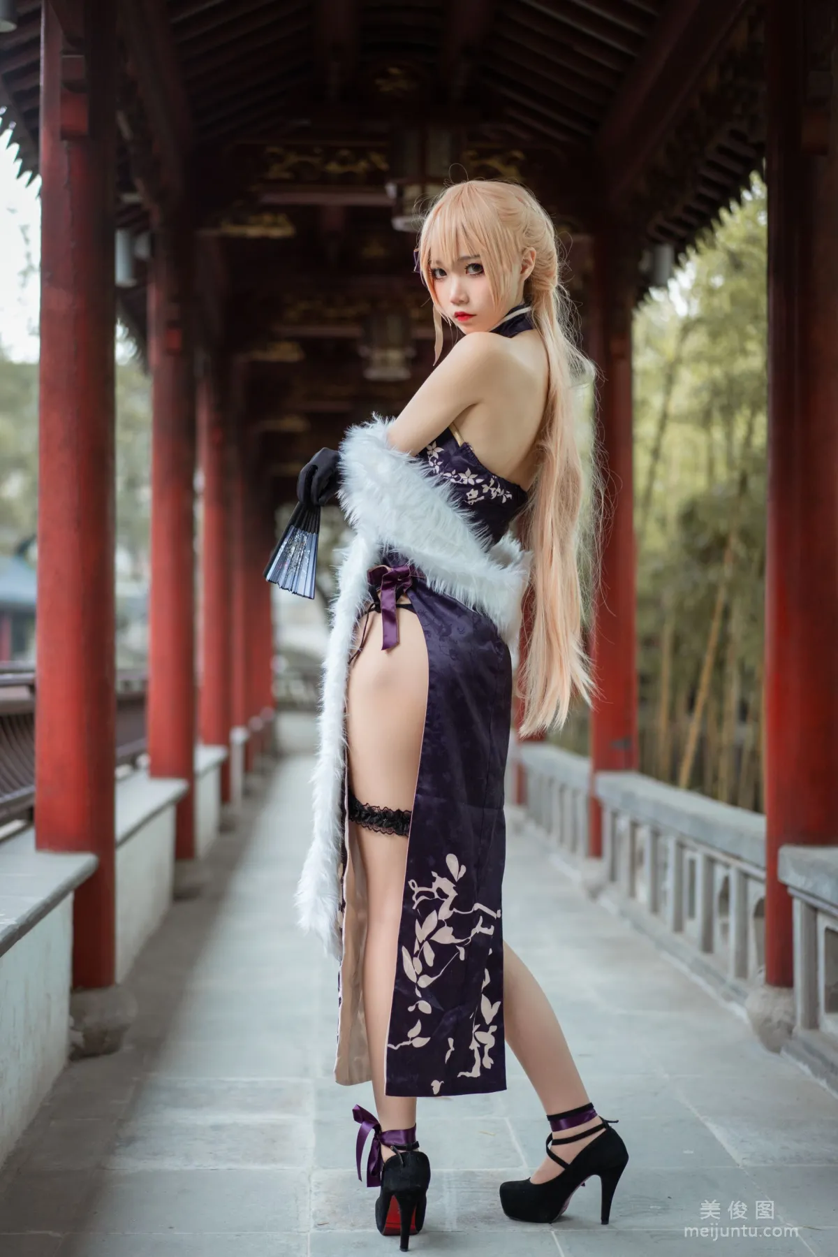 清纯少女五更百鬼 - OTS-14旗袍 写真套图7