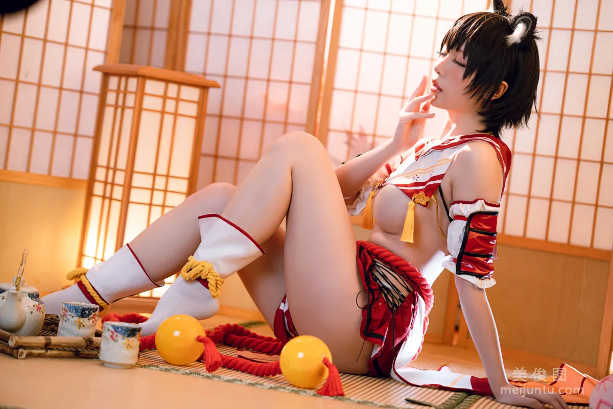 Coser Girl Xingzhi Chichi - Spring Camellia photo 12