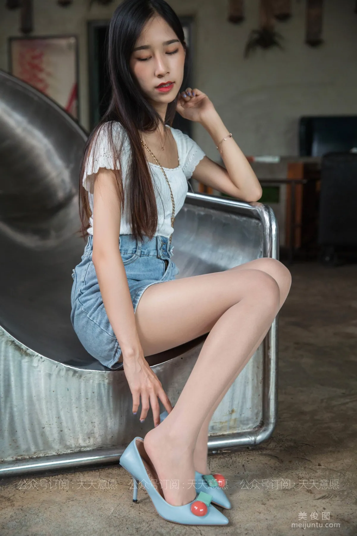 [IESS] Silk Enjoyer 792: Mei Zi Playing on the Slide photo 80