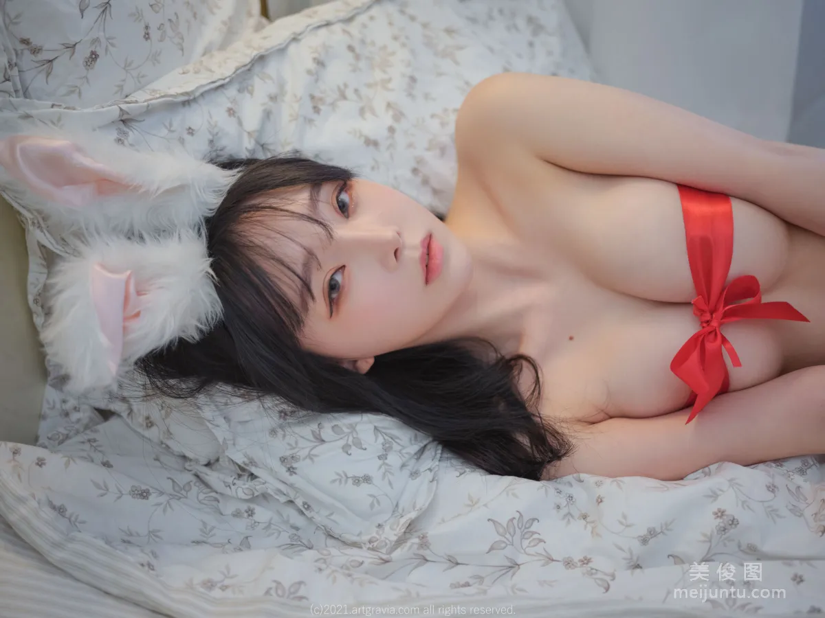 [ARTGRAVIA] VOL.261 Ming Sunha, White Shirt Girlfriend Home Temptation photo 78