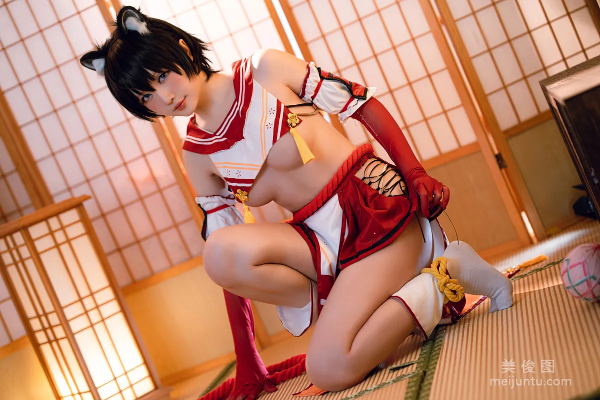 Coser Girl Xingzhi Chichi - Spring Camellia photo 8