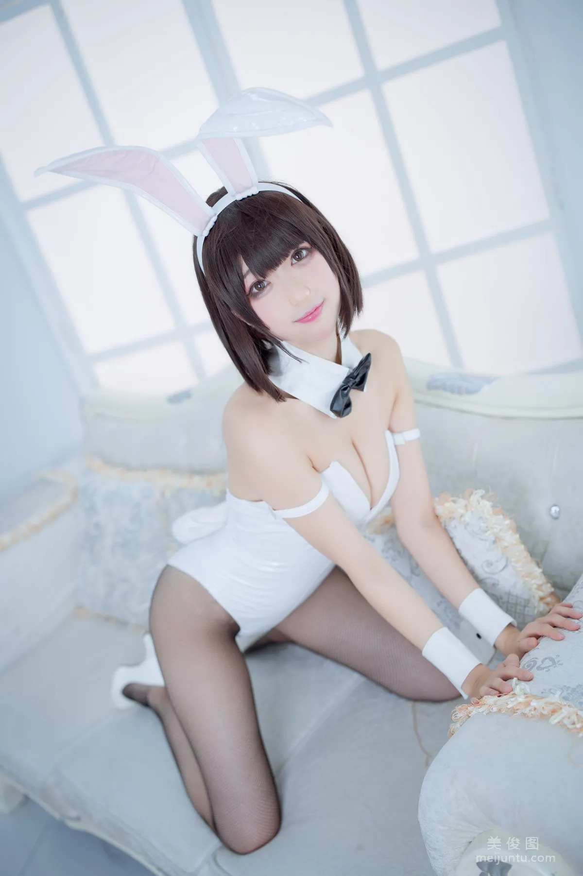 [COS] Zhouji Shike Aitu Tu - Kato Megumi Bunny Girl photo 13