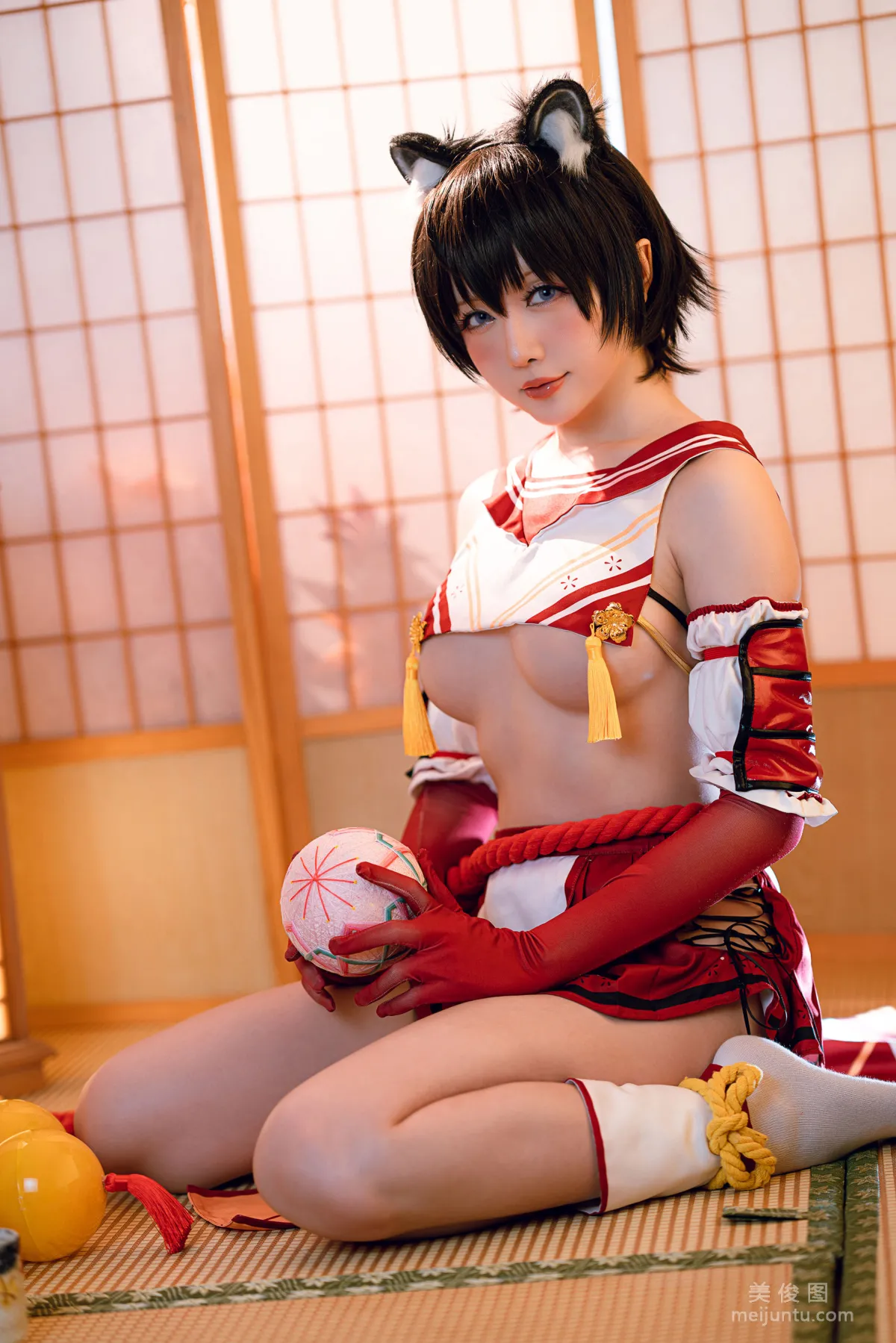 Coser Girl Xingzhi Chichi - Spring Camellia photo 10