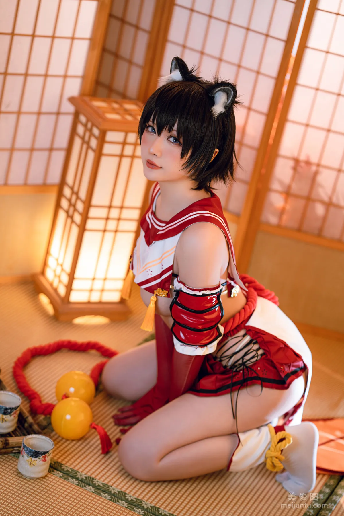 Coser Girl Xingzhi Chichi - Spring Camellia photo 9