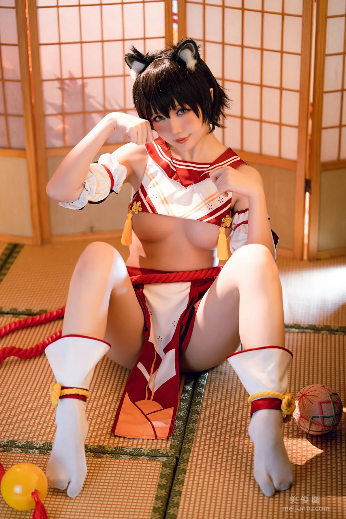 Coser Girl Xingzhi Chichi - Spring Camellia photo 19