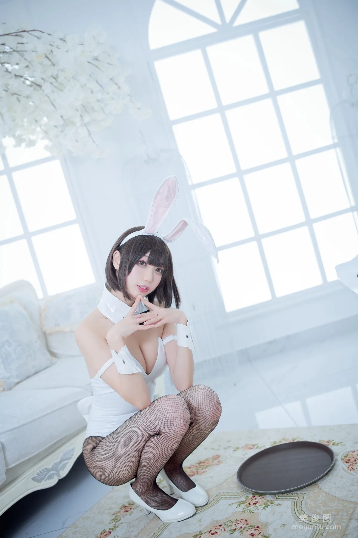 [COS] Zhouji Shike Aitu Tu - Kato Megumi Bunny Girl photo 5
