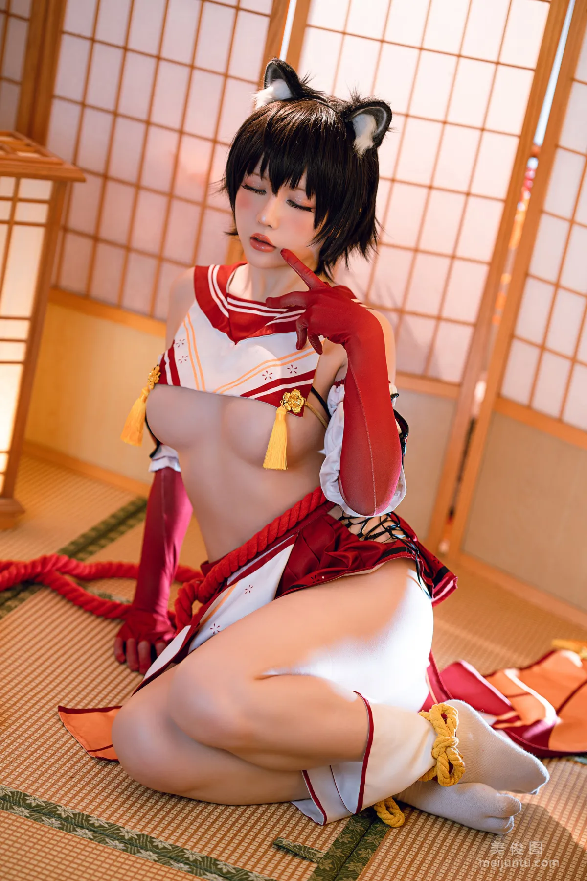 Coser Girl Xingzhi Chichi - Spring Camellia photo 4