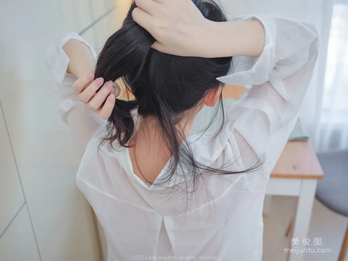 [ARTGRAVIA] VOL.261 Ming Sunha - 白衬衫女友居家诱惑7