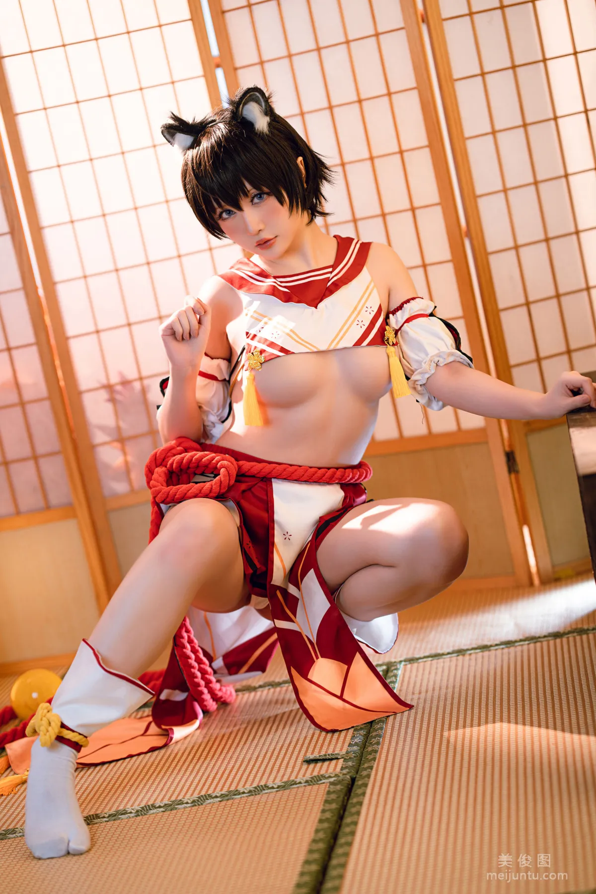 Coser Girl Xingzhi Chichi - Spring Camellia photo 20