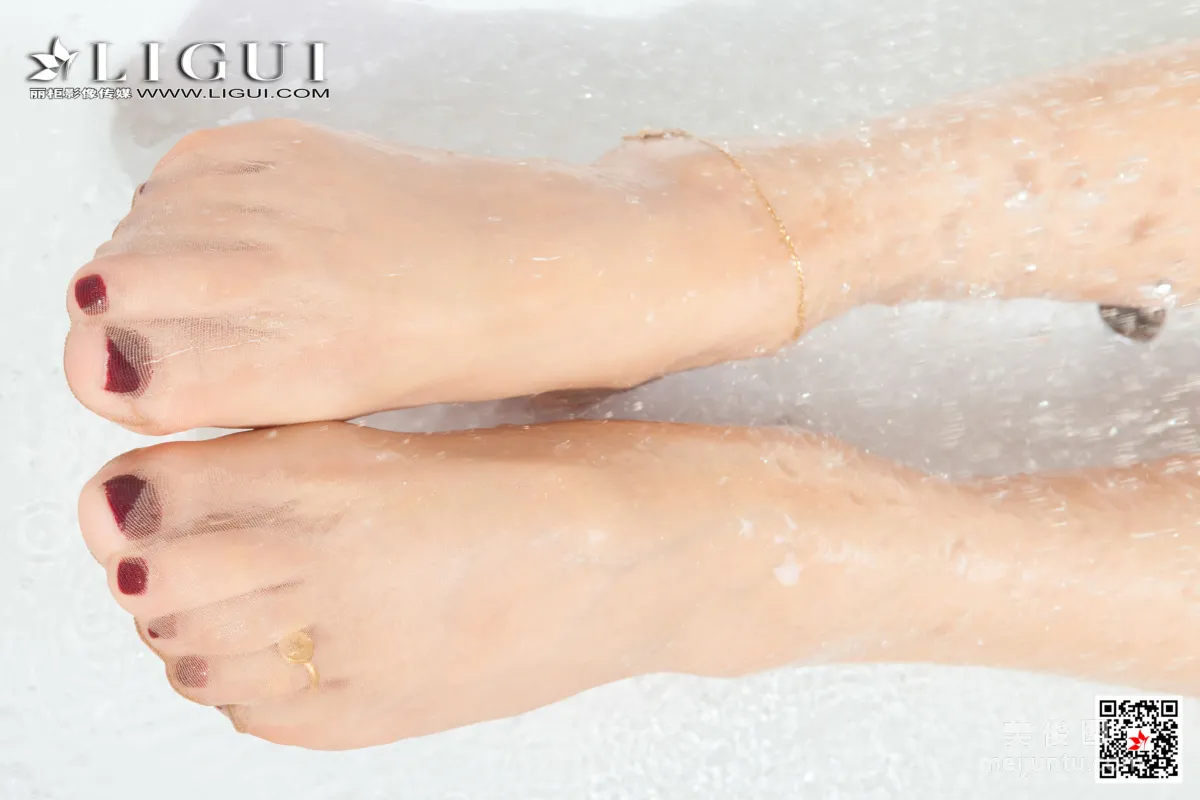 [Ligui] Internet Beauty Model Xiao Qi, Enjoy the Silky Smoothness photo 19