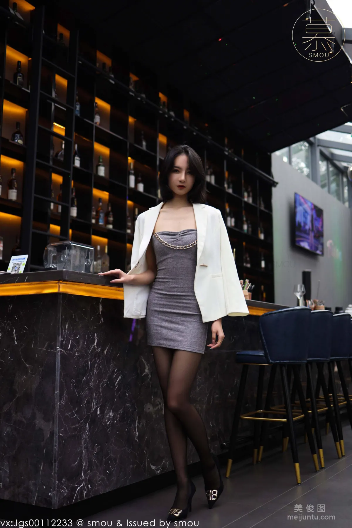 [丝慕SMOU] 熟系列 S001 茗茗 套图5