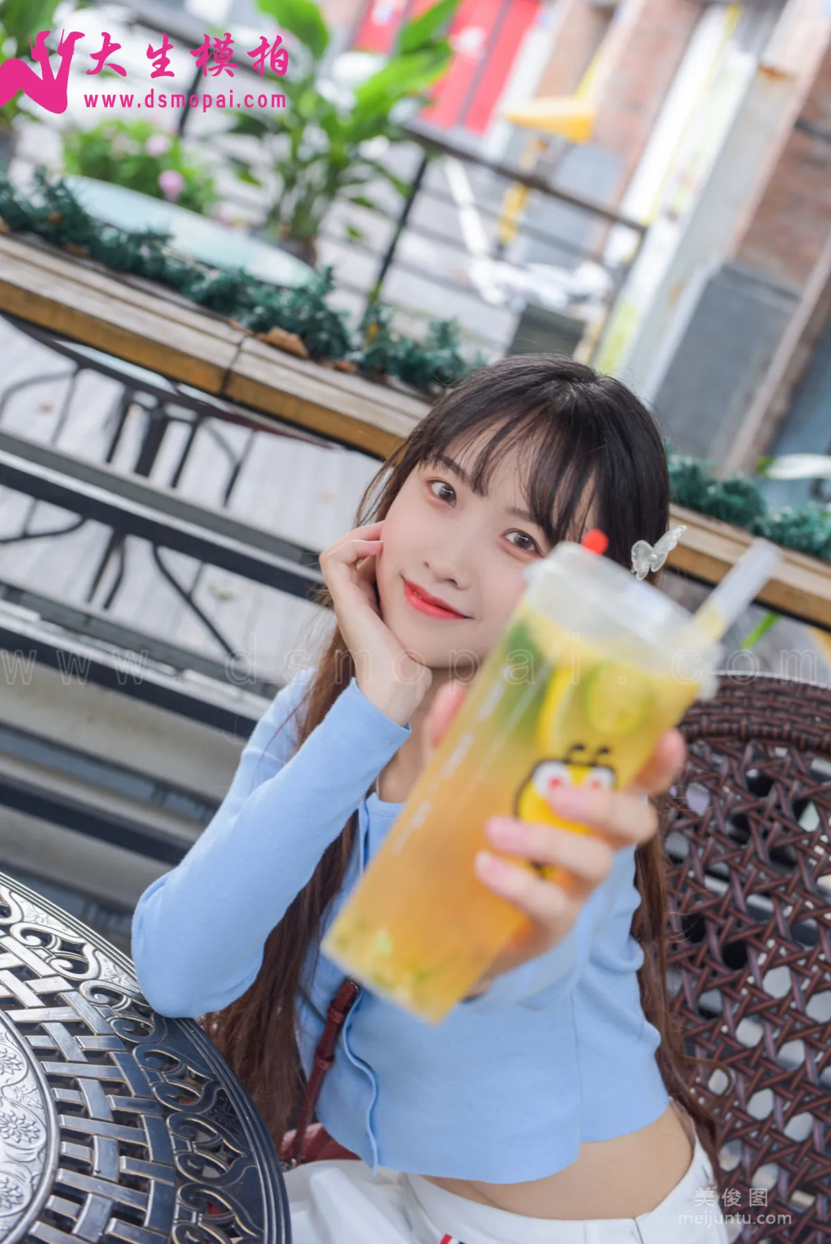 [大生模拍] NO.192 雨桐 - 柠檬茶妹妹 套图20
